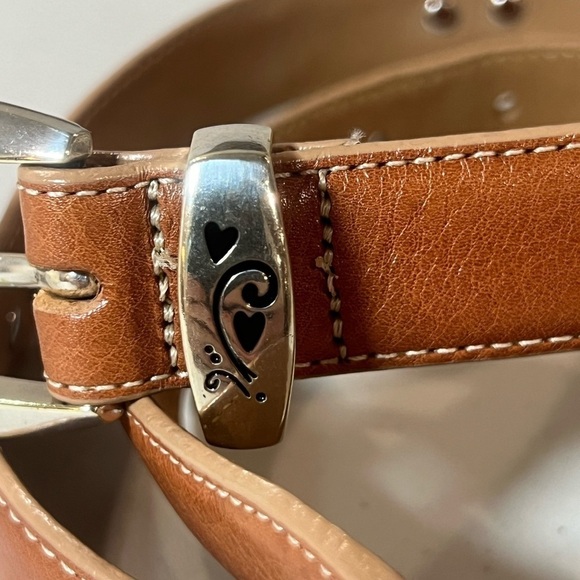 Brighton Women’s Leather Belt Golf Medallion Brown Leather USA Belt Brighton main image 12